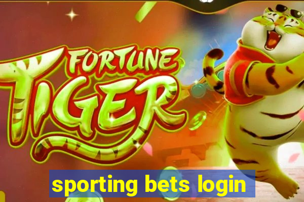 sporting bets login